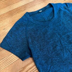 Lululemon women’s swiftly short sleeve shirt 2.0 in dark teal size 6